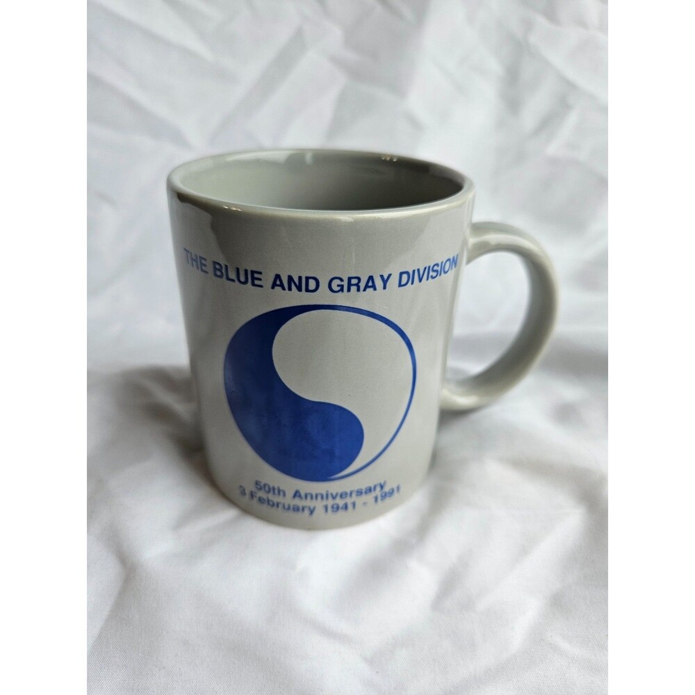 The Blue and Gray Division 50th Anniversary Mug